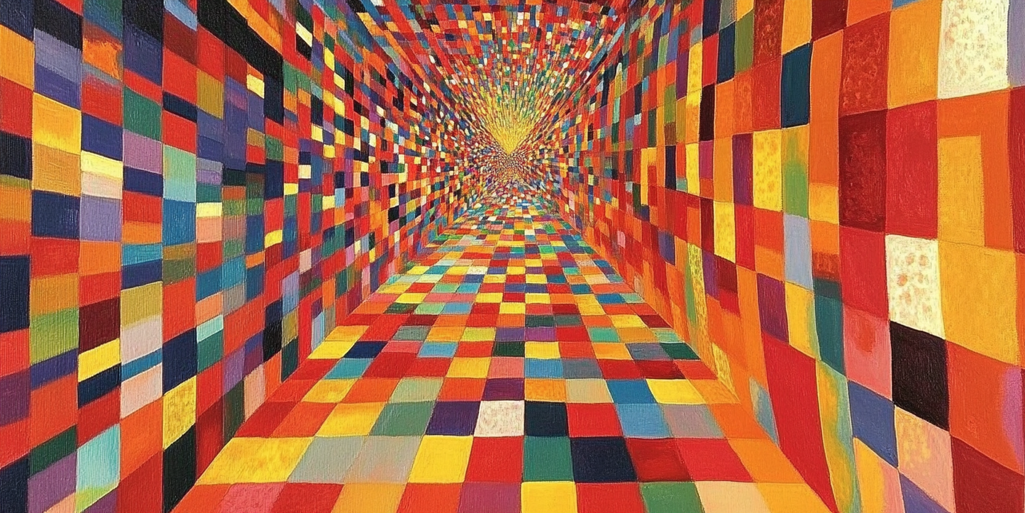 Pixel Path | Gaming Pad | Desk mat | Desk Accessories for Work from Home and Office | Extended Mouse Pad