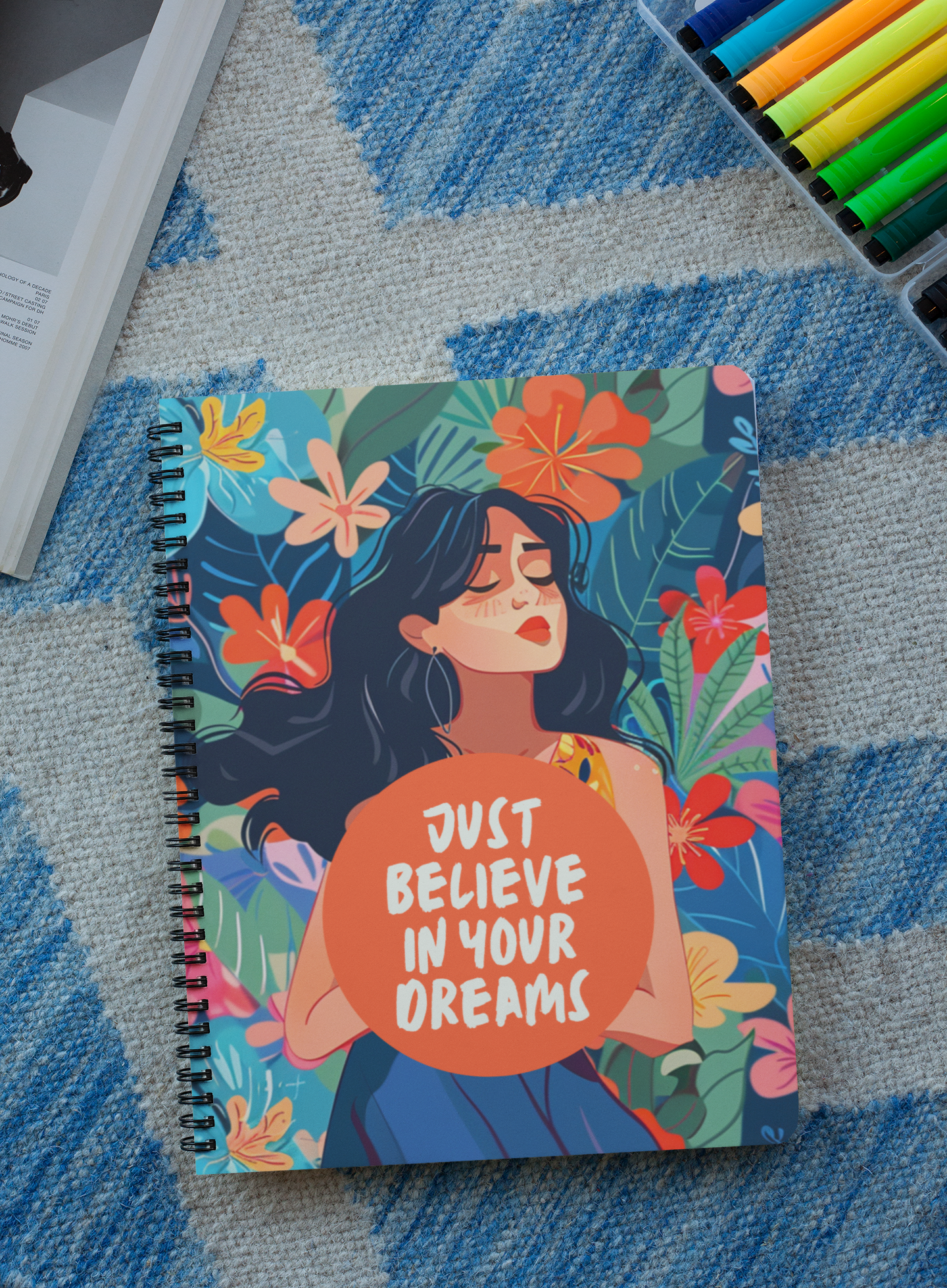 Believe in Your Dreams A5 Unruled Notebook