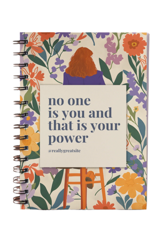 Be You A5 Unruled Notebook