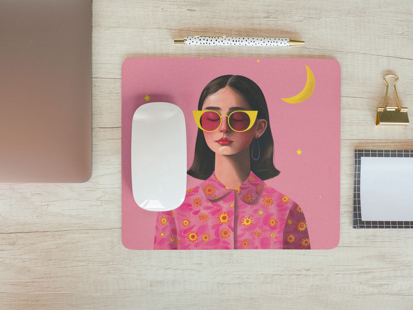 Dream Girl Anti Skid Mouse Pad