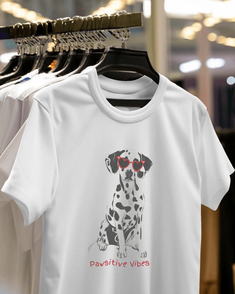 Pawsitive vibes Oversized Tshirt