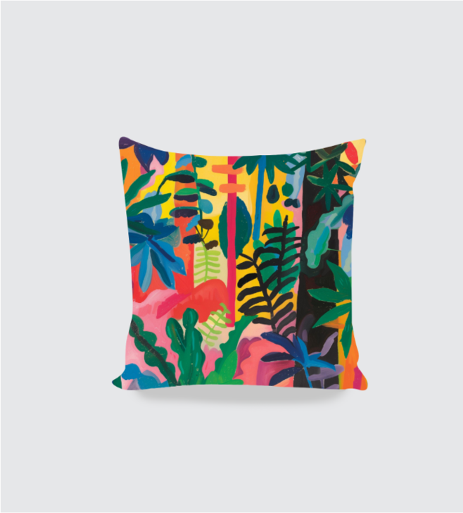 Pop Foliage Cushion Cover