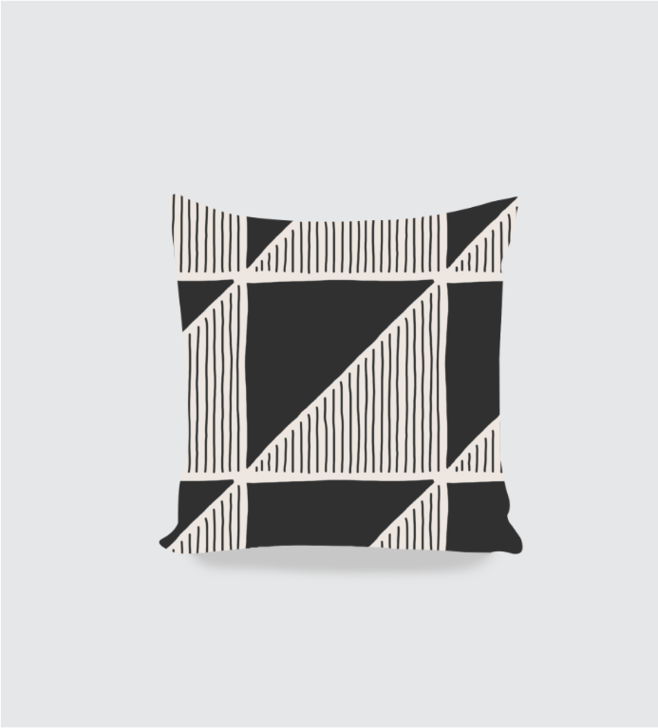 Zig Zag Zoe Designer Cushion Cover