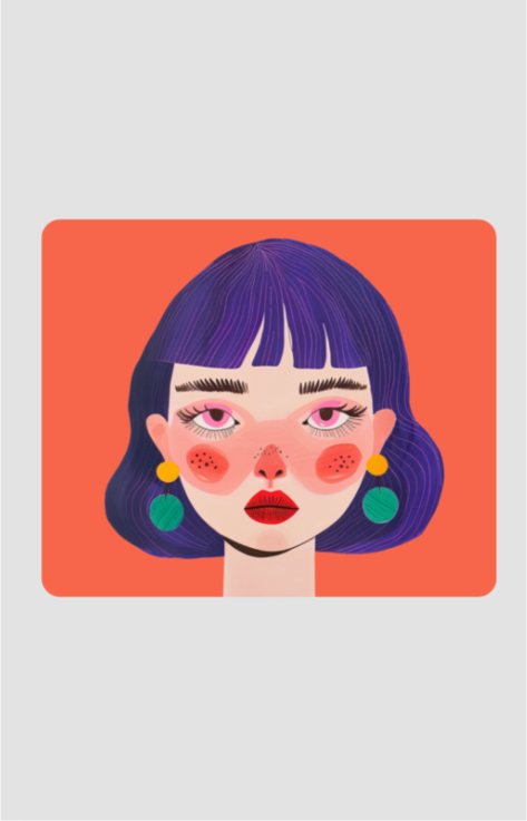 Self Love Anti Skid Mouse Pad for Laptop