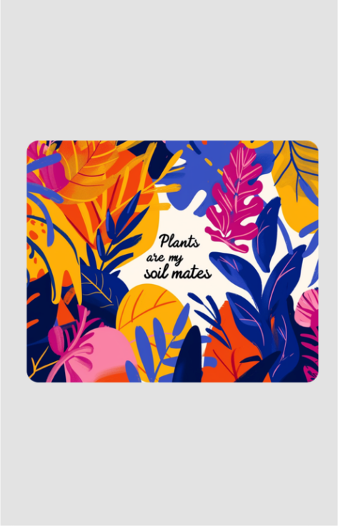 Plant Love Anti Skid Mouse Pad for Laptop