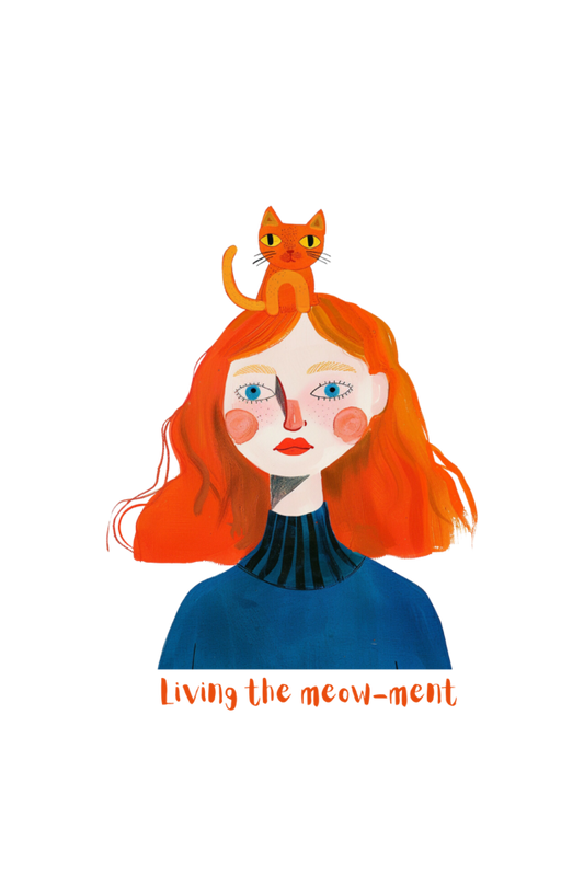 Cat & Me Oversized Tshirt