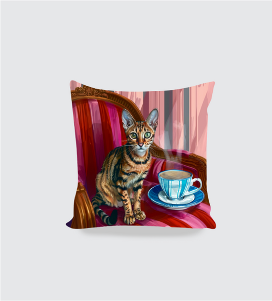 Catitude Boho Cushion Cover 16*16