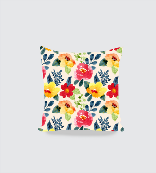 Floral Cushion Cover 16*16