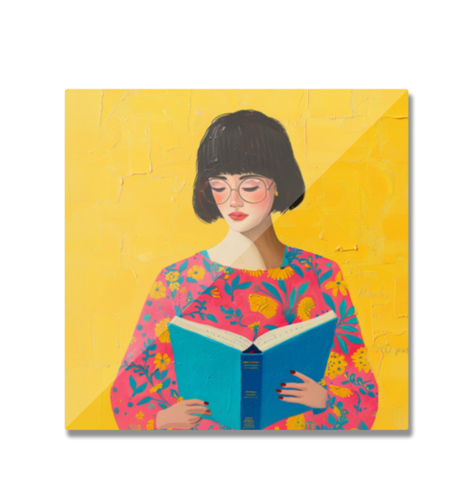 Bibliophile Fridge Magnet
