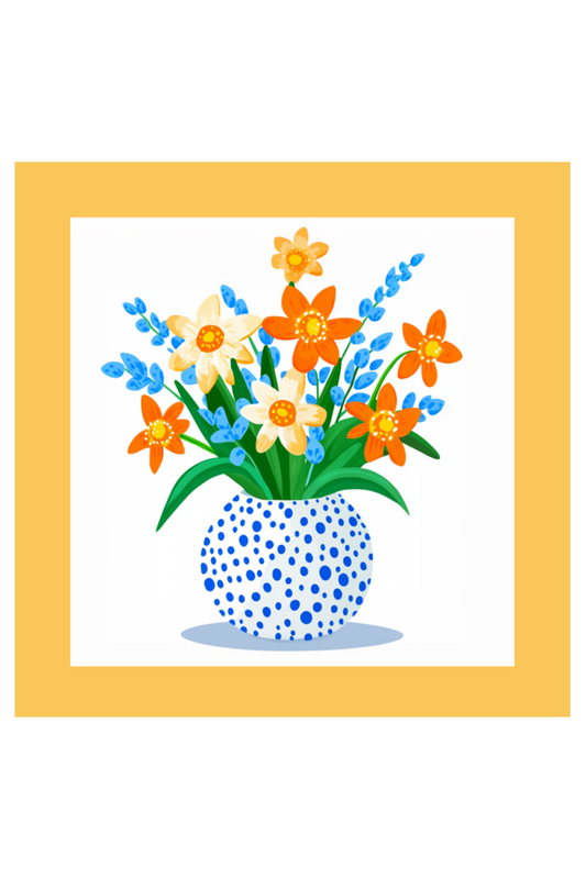 Flower Pot Wall Art