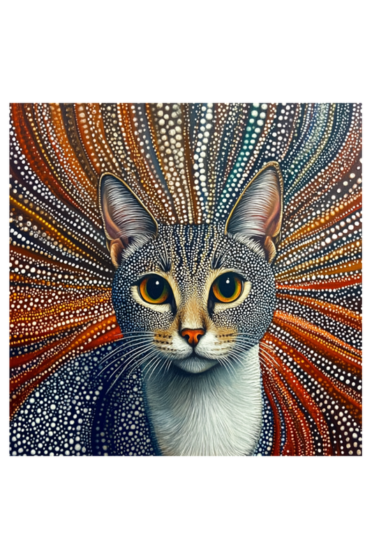 Kusama Cat Wall Art