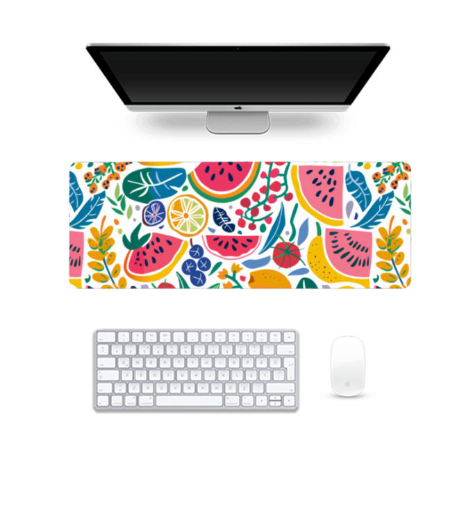 Tropical Treat | Gaming Pad | Desk mat | Desk Accessories for Work from Home and Office | Extended Mouse Pad