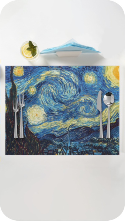 Starry Nights Dining Table Placemat