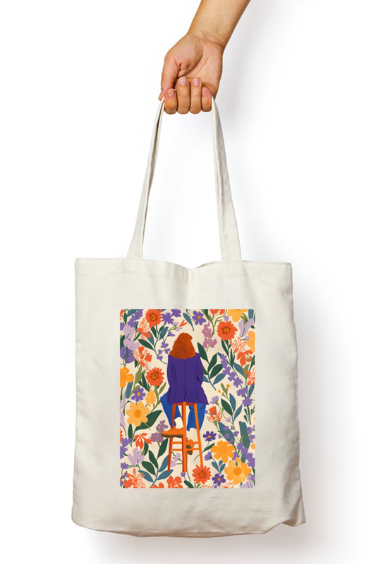 Unleash Your Artistic Side Zipped Tote Bag