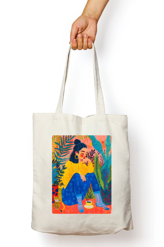 The Art of Everyday Elegance Zipped Tote Bag