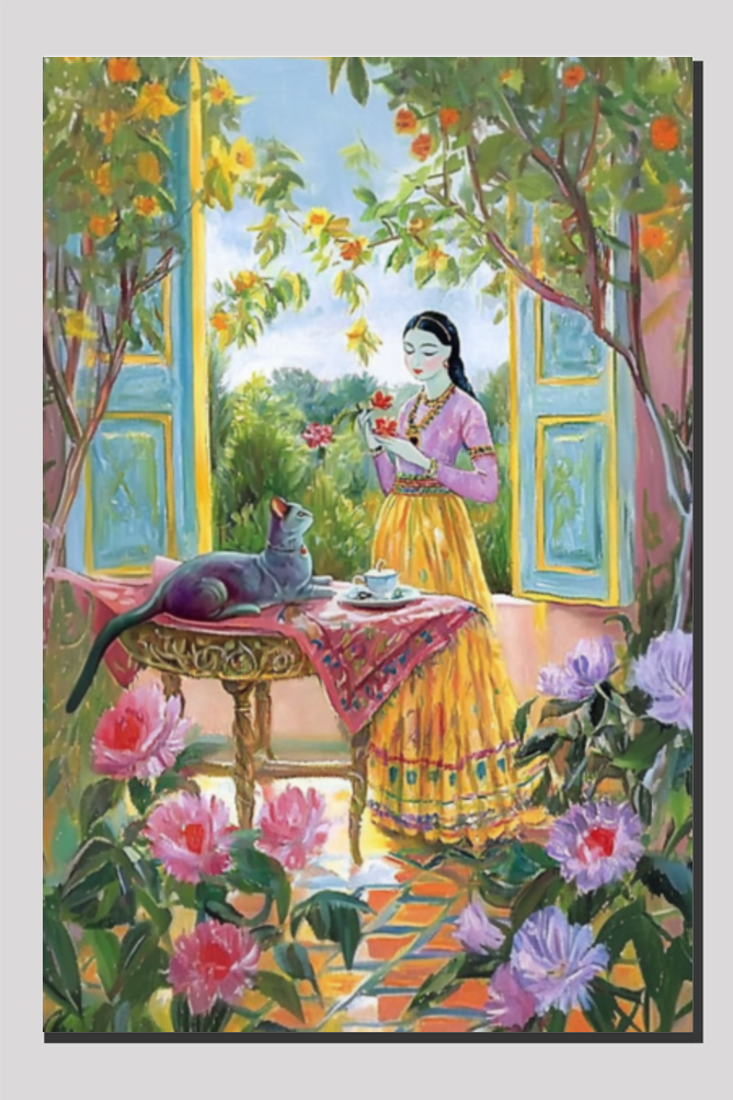 The Indian Queen Framed Art