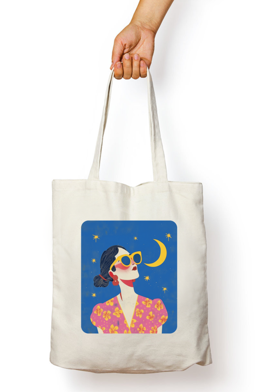 👸🌌 Galactic Queen 👸🌌 Zipped Tote Bag