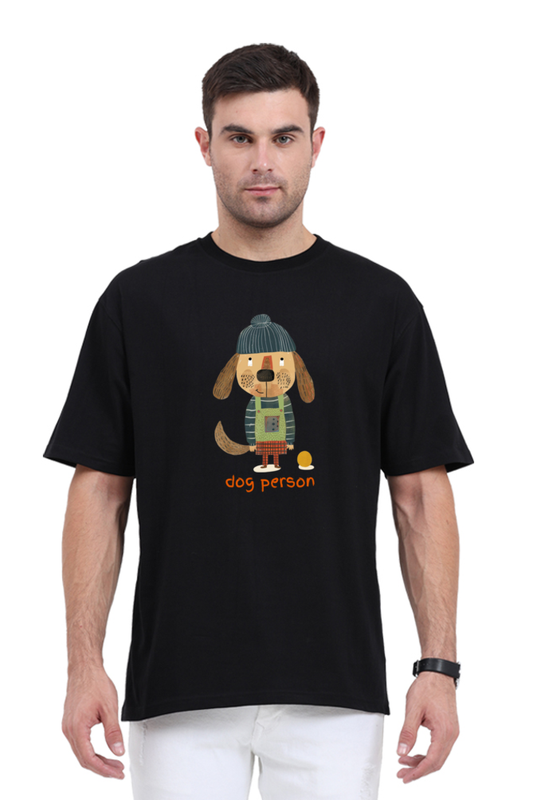 Dog Person Unisex Oversized Tshirt