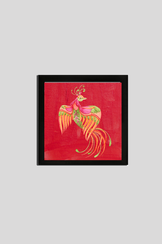 Peacock Stylized Wall Art
