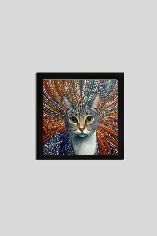 Kusama Cat Wall Art