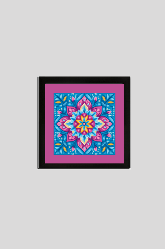 Floral Mandala Wall Art
