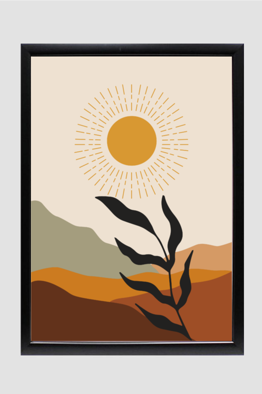 Desert Abstract Boho Wall Art