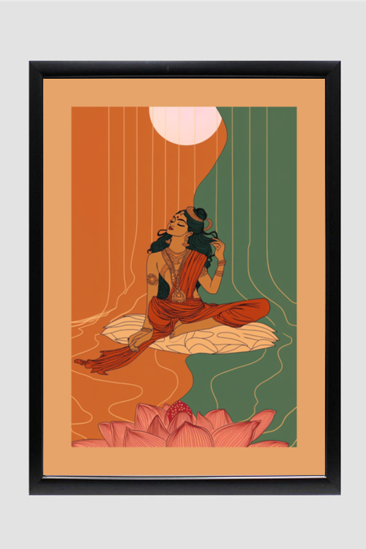 🌸The Bhagwati🌸 Boho Wall Art