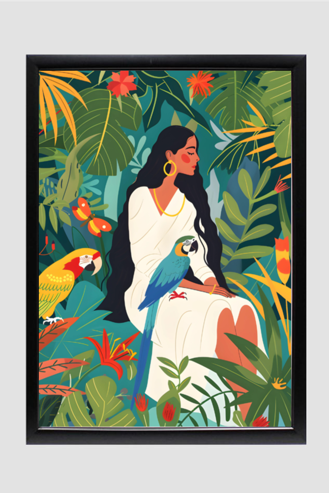 🌸Woman of Paradise🌸 Boho Wall Art