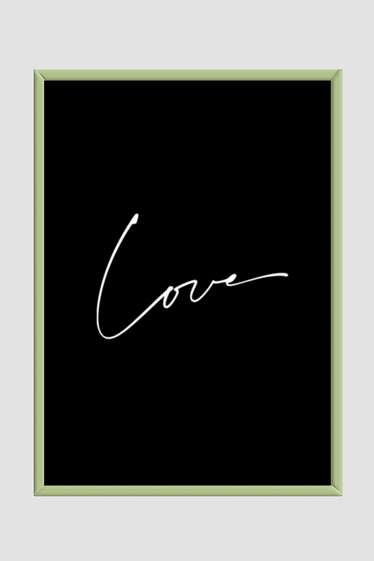 Love Boho Wall Art