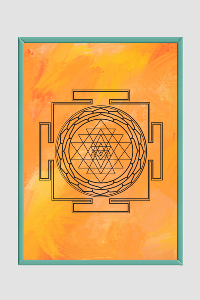 Shri Yantra Wall Art