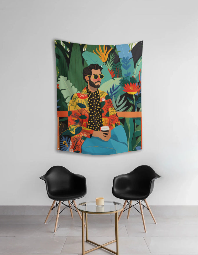 The Boho Balak Wall Art  Tapestry