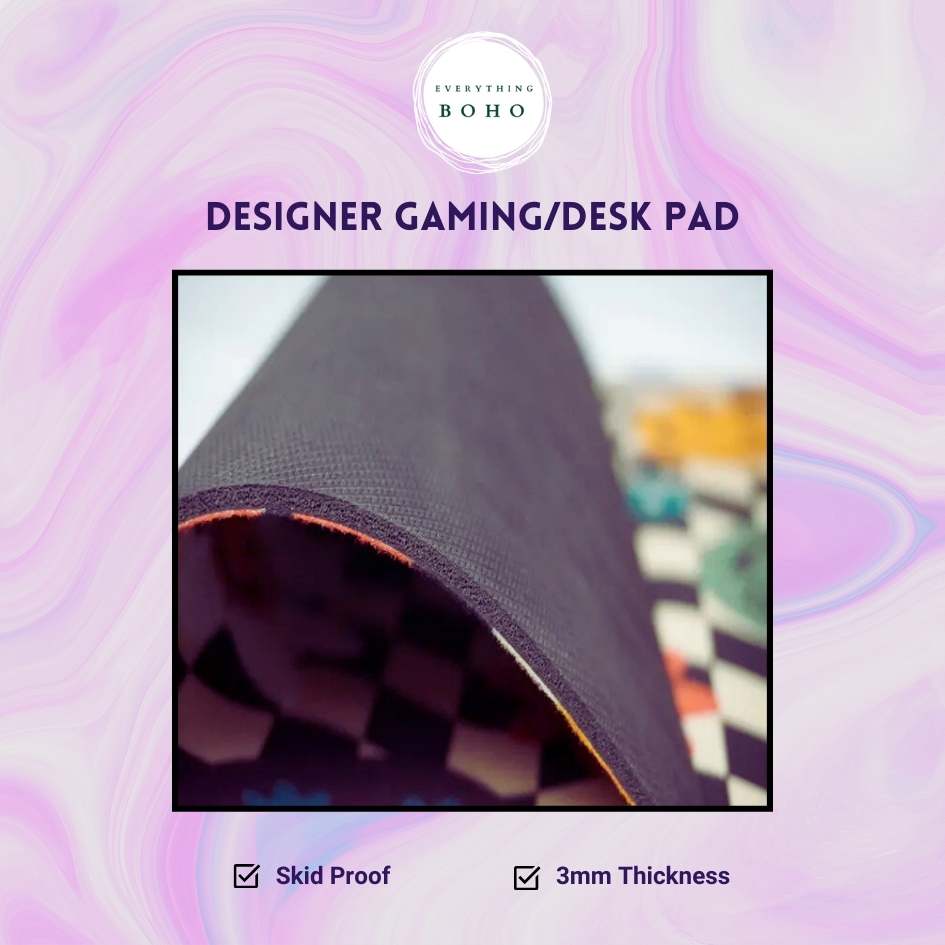 Feline Paradise | Gaming Pad | Desk mat | Desk Accessories for Work from Home and Office | Extended Mouse Pad