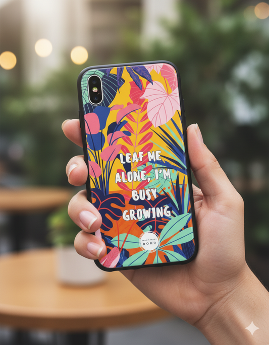 IPhone Glass Case For Plant Lovers