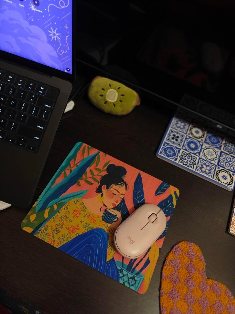 Nature Love Anti Skid Mouse Pad for Laptop