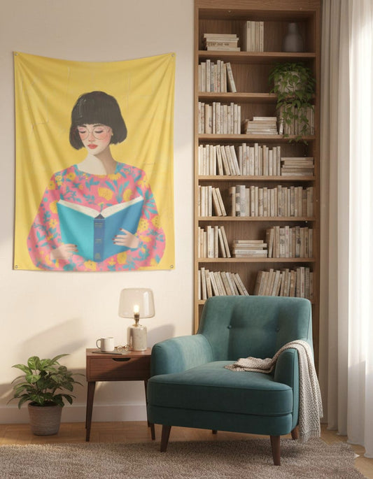 Book Lover Tapestry