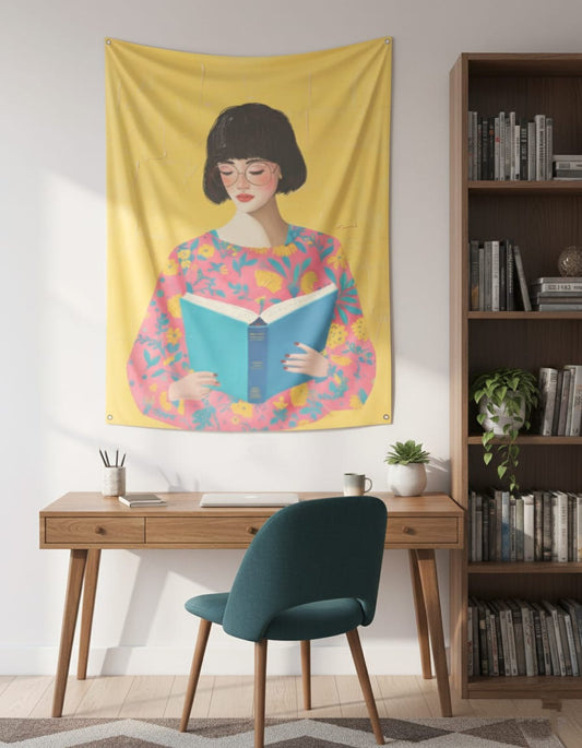 Book Lover Tapestry