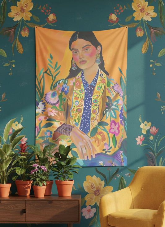 Boho Balika Tapestry