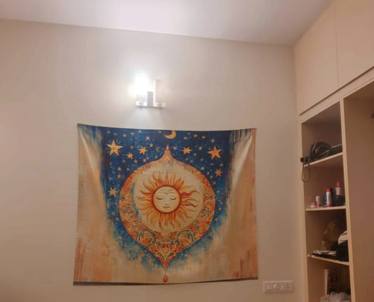 Boho Sun Tapestry