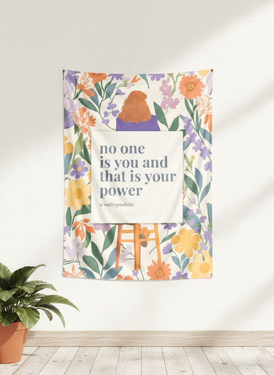 You are Unique Tapestry 26*36