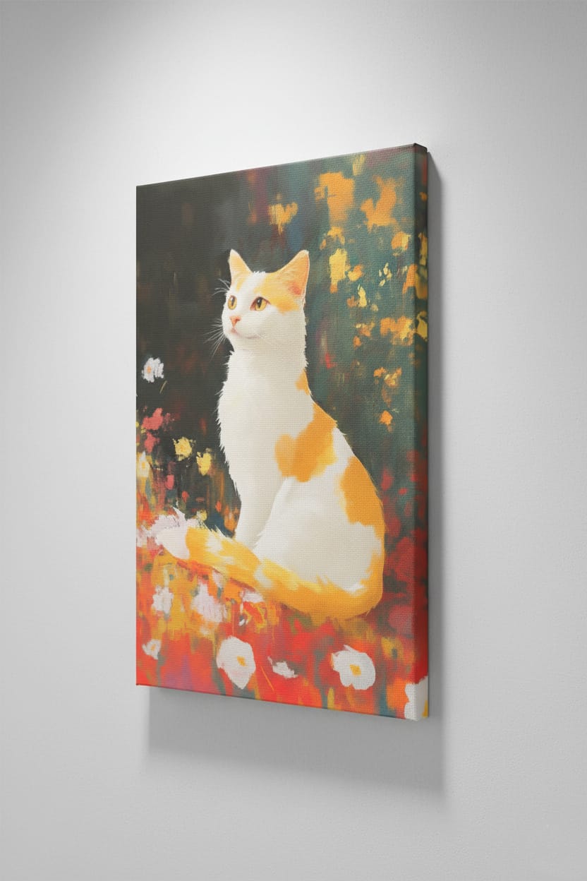 The Farsighted Cat Wall Art