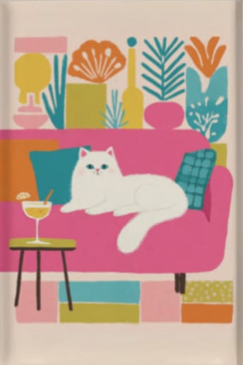 The Cool Persian Cat Wall Art