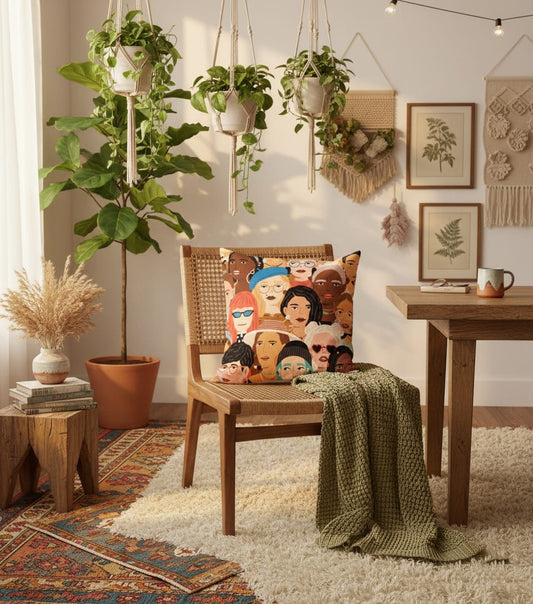 The Tribe Boho Cushion Cover