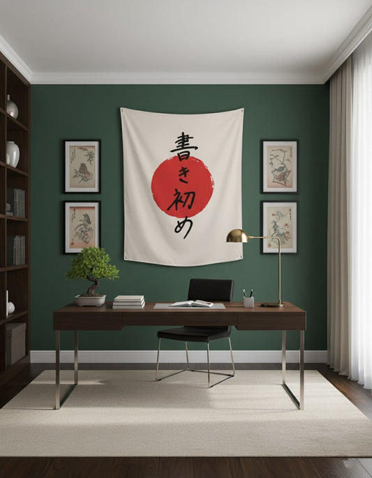 The Kakizome Japanese Tapestry