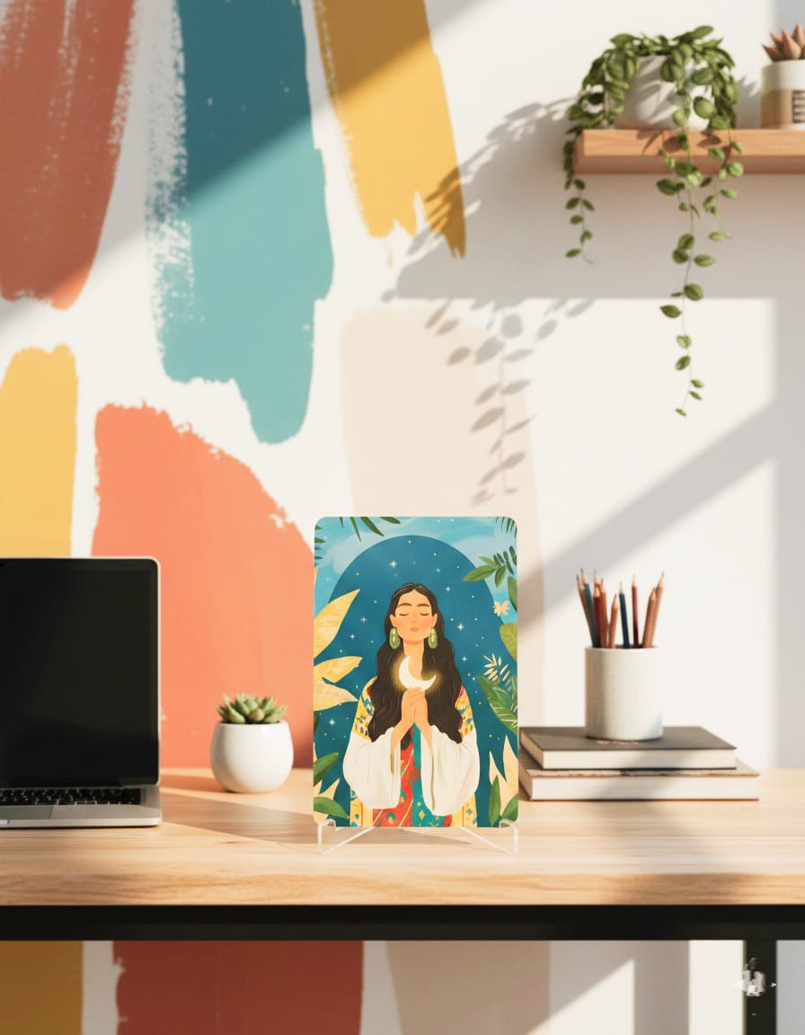 Cosmic Queen Acrylic Display Stand