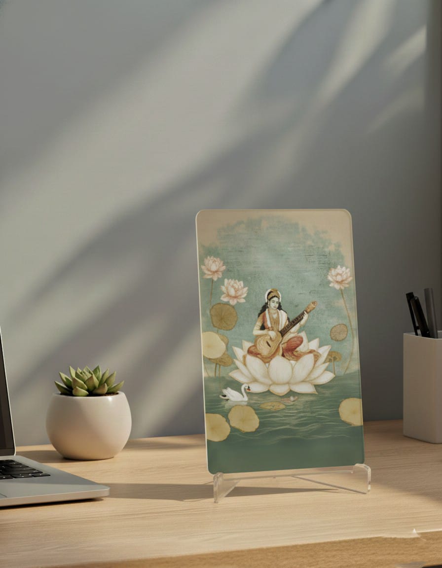 Saraswati Acrylic Display Stand