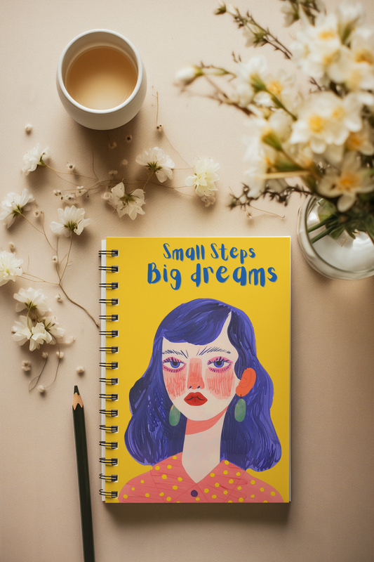 Diary For Dreamer A5 Unruled Notebook