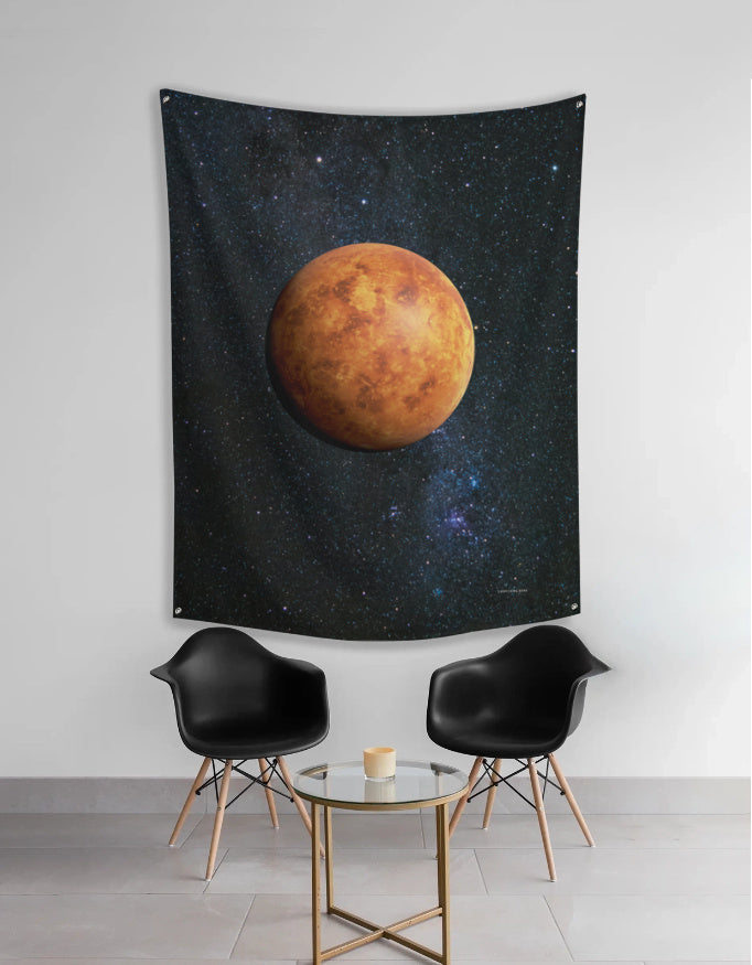 The Venus Planet Of Love Tapestry
