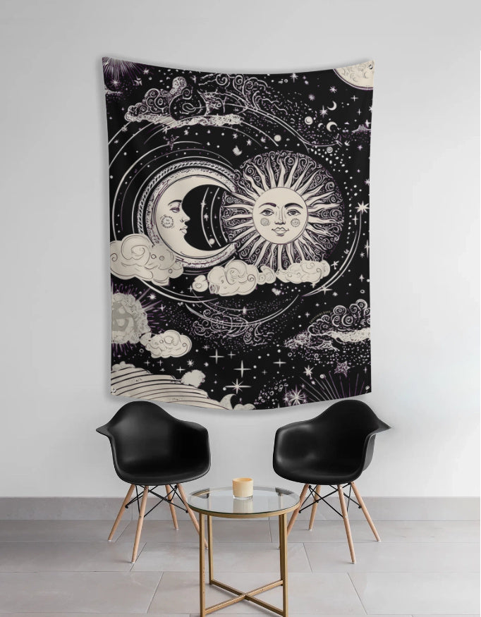Sun & Moon Tapestry