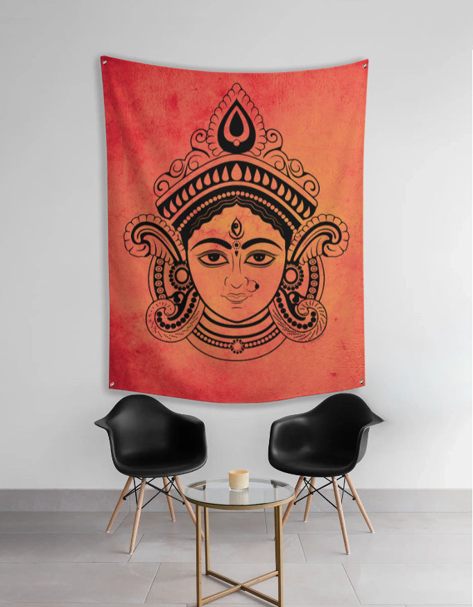 Maa Durga Tapestry