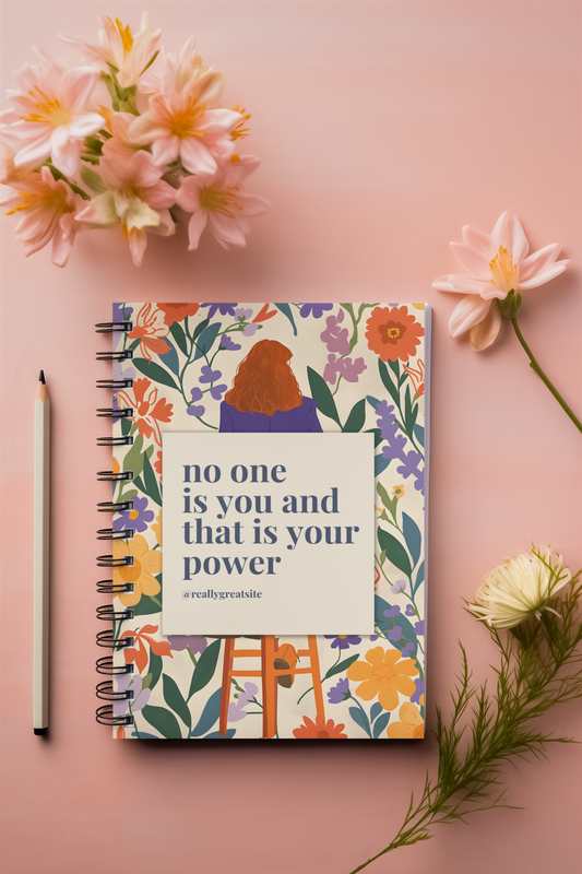 Be You A5 Unruled Notebook